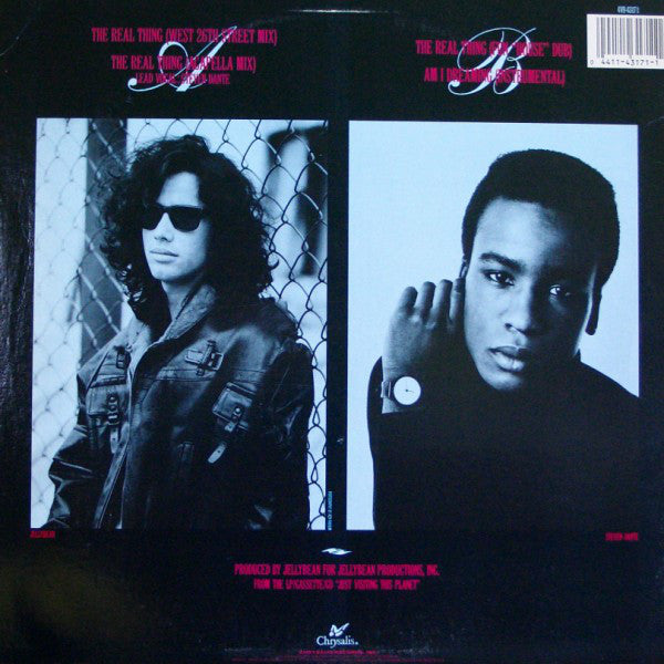 Jellybean* Featuring Steven Dante : The Real Thing (12")