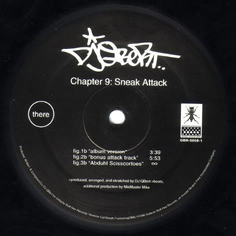 DJ Q-Bert : Cosmic Assassins / Sneak Attack (12")