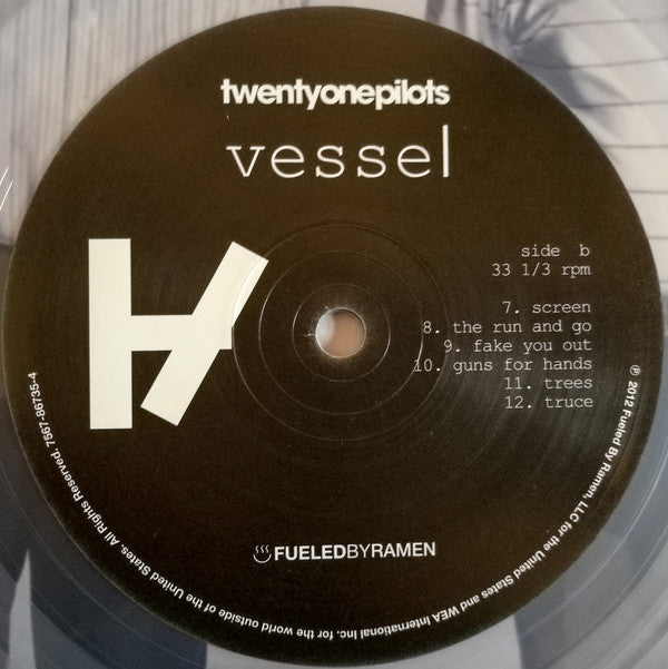 Twenty One Pilots : Vessel (LP, Album, Ltd, RE, Cle)