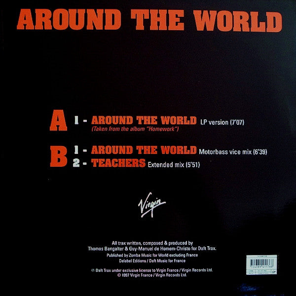 Daft Punk : Around The World (12", Single, MPO)