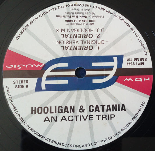 DJ Hooligan & Antonio Catania : An Active Trip (12")