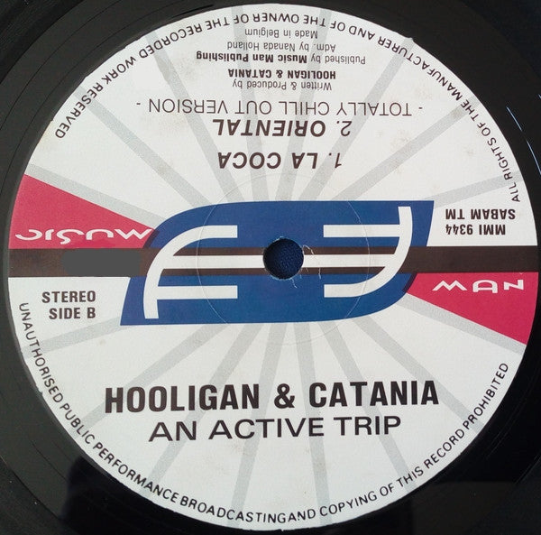 DJ Hooligan & Antonio Catania : An Active Trip (12")