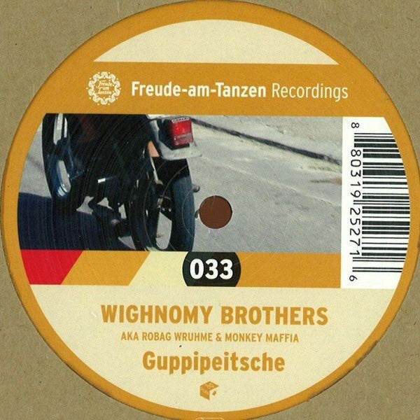 Wighnomy Brothers AKA Robag Wruhme & Monkey Maffia : Guppipeitsche (12")