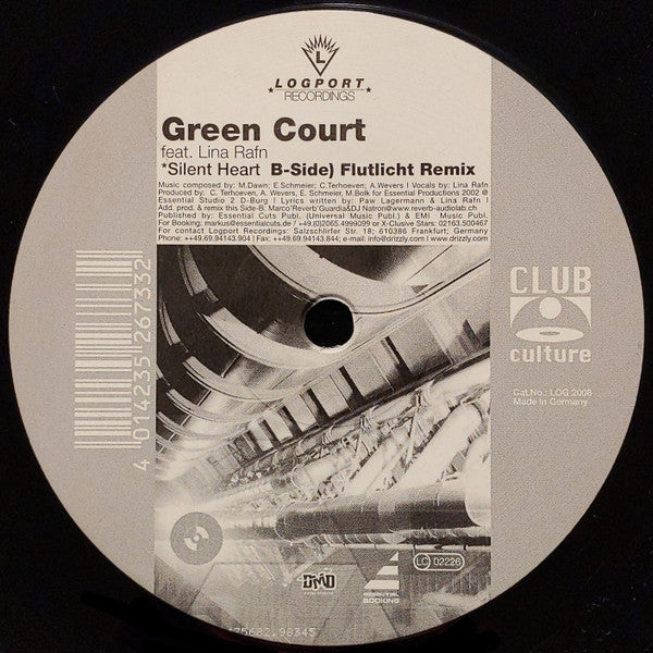 Green Court Feat. Lina Rafn : Silent Heart (12")