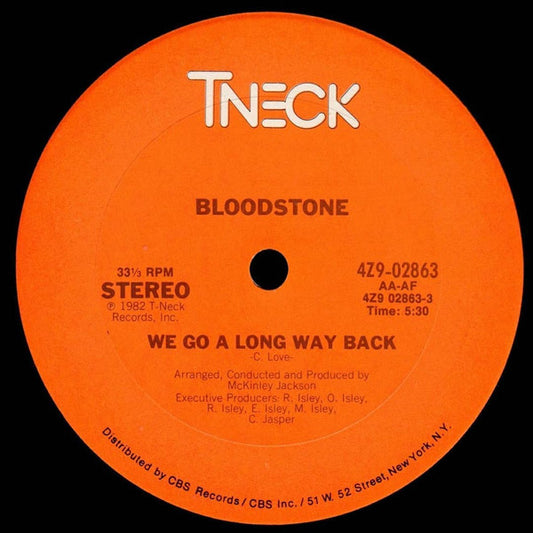 Bloodstone : We Go A Long Way Back (12")