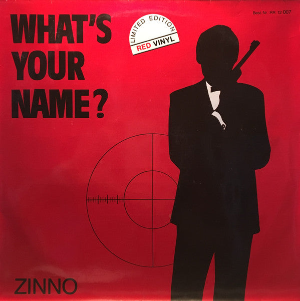 Zinno : What's Your Name? (12", Maxi, Ltd, Red)